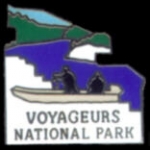 VOYAGEURS PIN NATIONAL PARK PIN